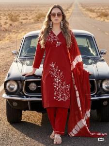 Ossm noorie 3pcs kurtis from wholesalers  - wholesale export